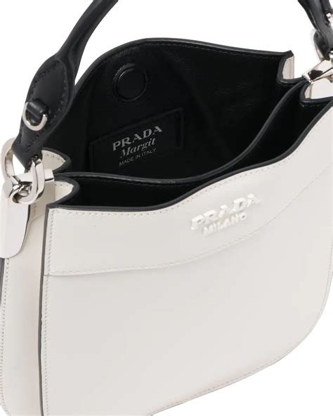 prada margit small leather bag|Small Leather Prada Margit bag.